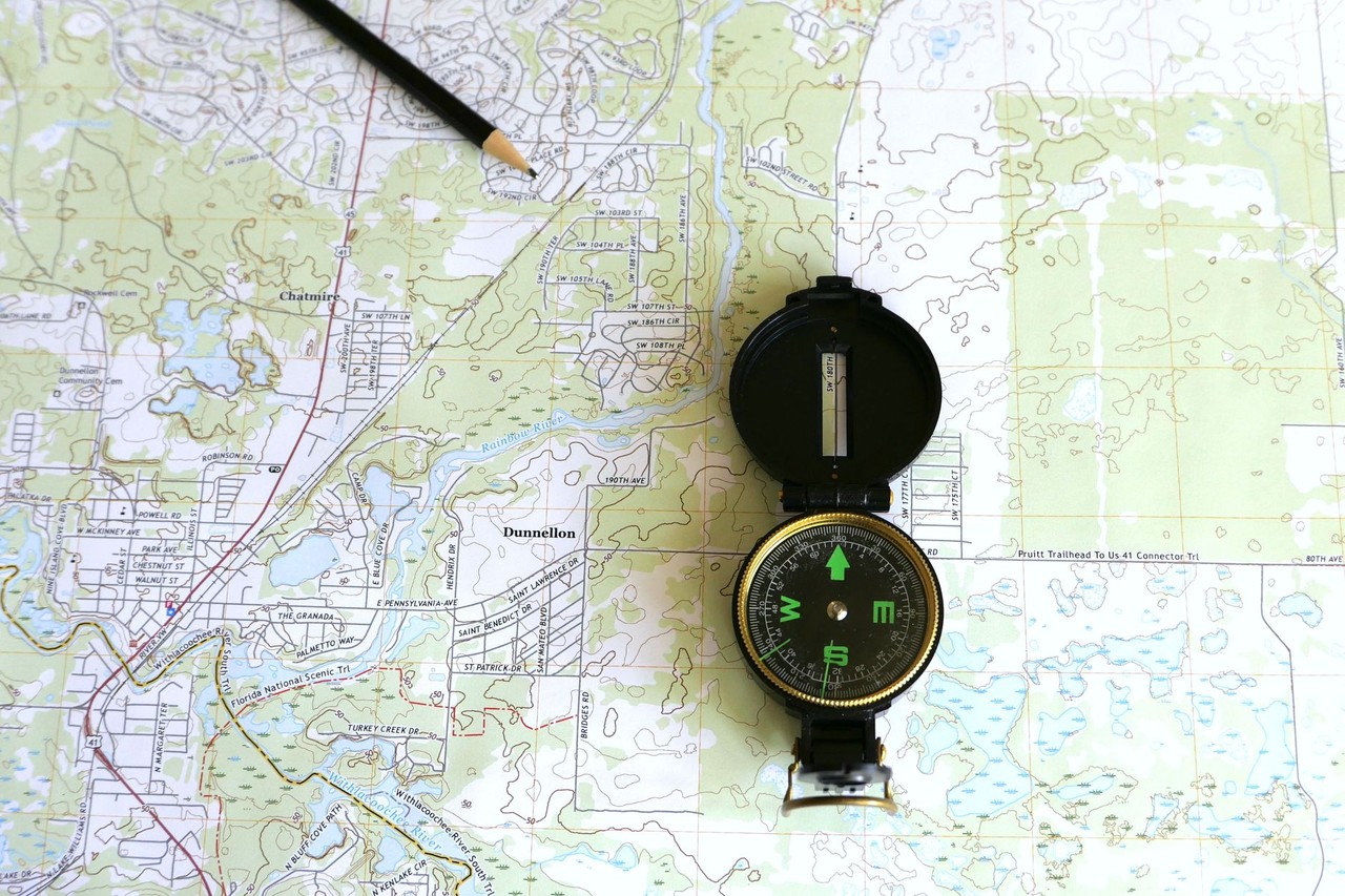 The Reliability of a Physical Map and Compass