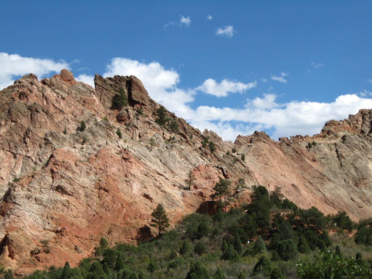 Experience the breathtaking sandstone formations at Garden of the Gods, Colorado Springs.