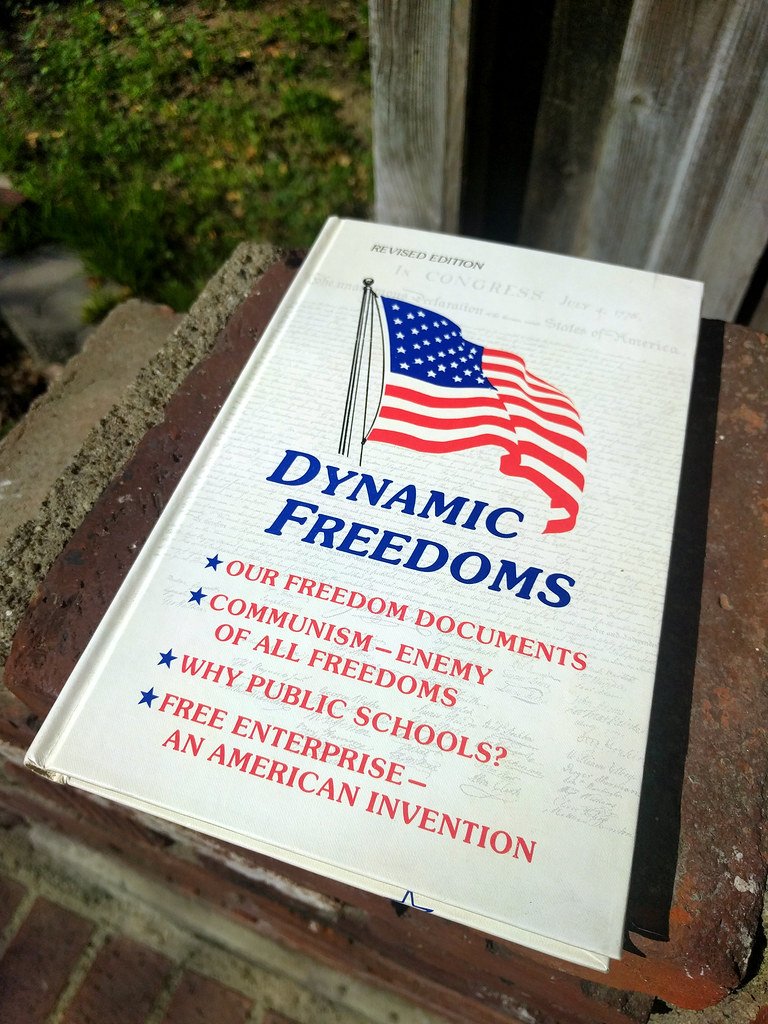 Masnoic anti-communism book I found at an estate sale, Burbank, California, USA