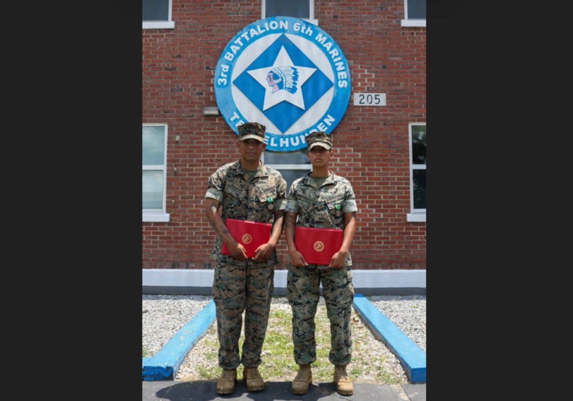 Two Camp Lejeune Marines Honored for Heroism in Wilmington Nightclub Shooting
