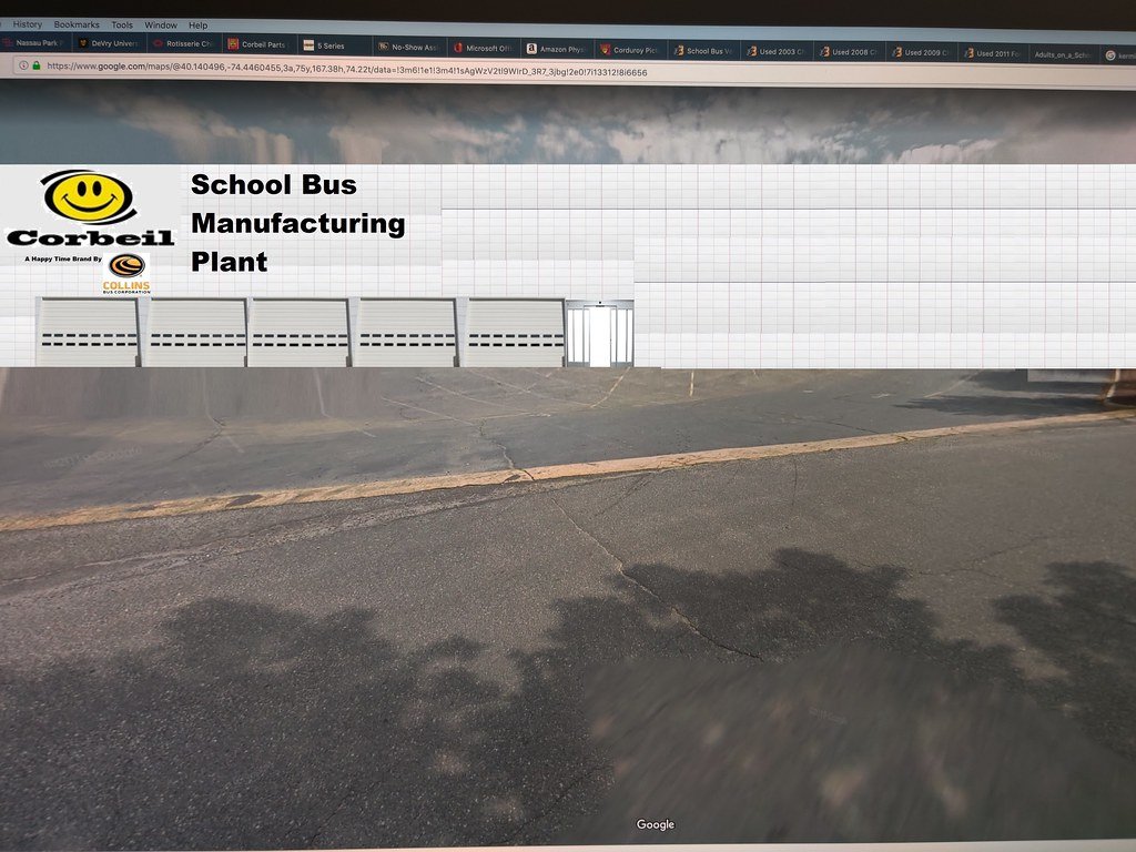 Corbeil School Bus Manufacturing Plant 1 Six Flags Blvd, Jackson Township, NJ 08527