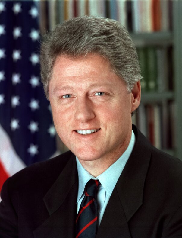 Bill Clinton Delivers Sharp Critique of President Trump’s ‘Arc de Trump’ Plan