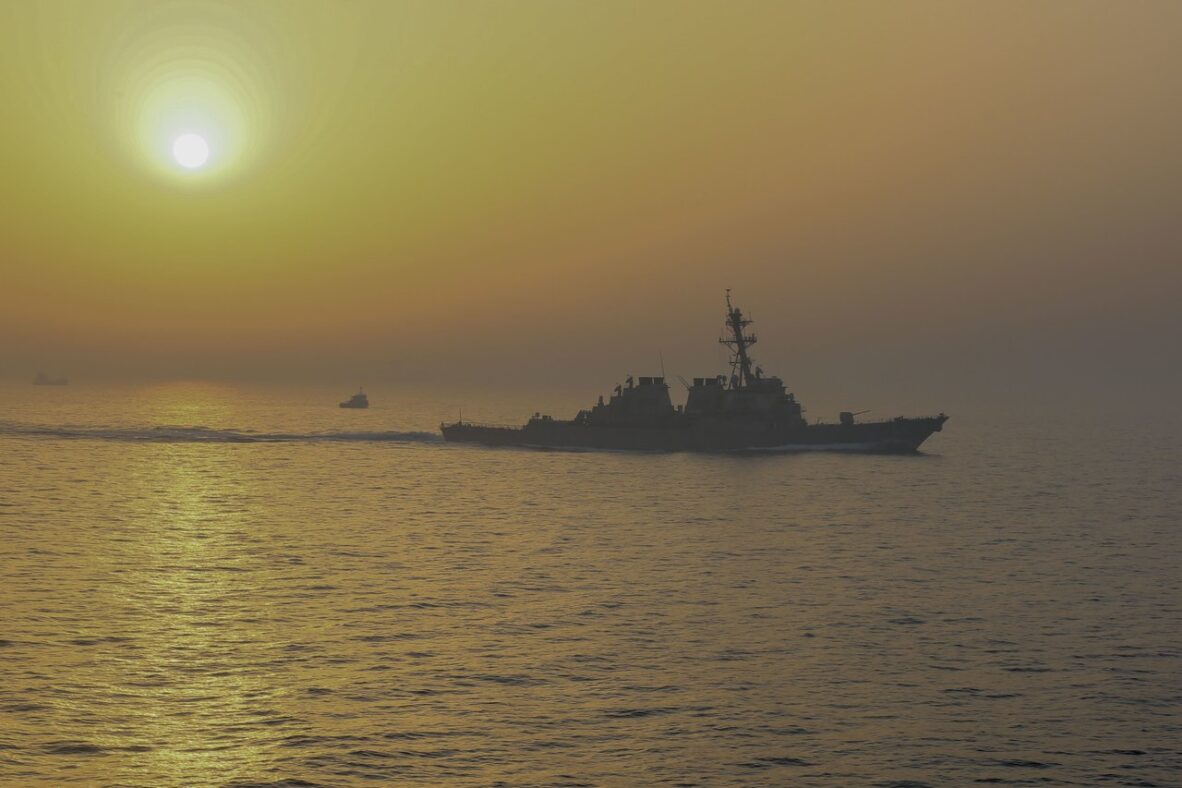 IRGC Says Cargo Ship Sank After Striking Mine in Strait of Hormuz